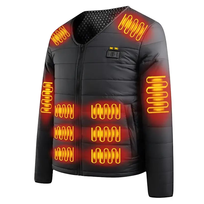 Veste chauffante intelligente 24 zones graphène