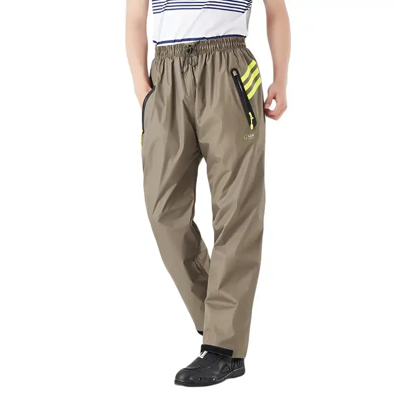 Pantalon pluie épais pvc homme