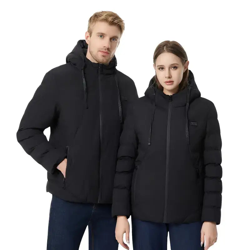 Veste chauffante homme noire polyvalente