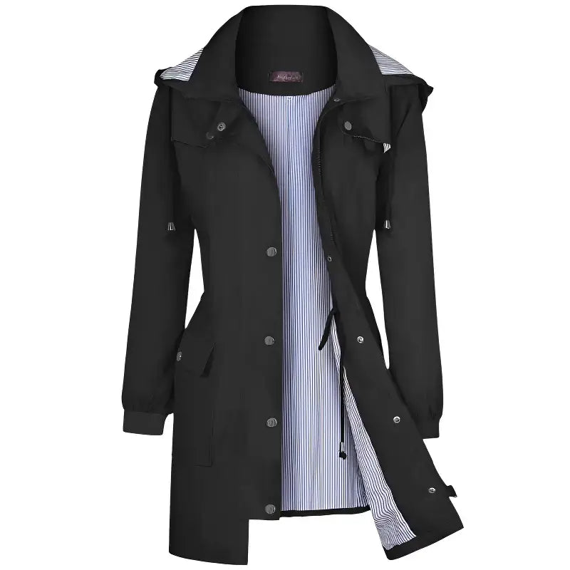 Parka imperméable femme mi-longue