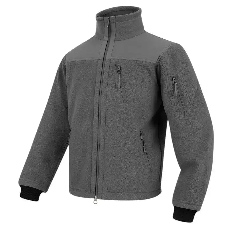 Polaire tactique style militaire tan