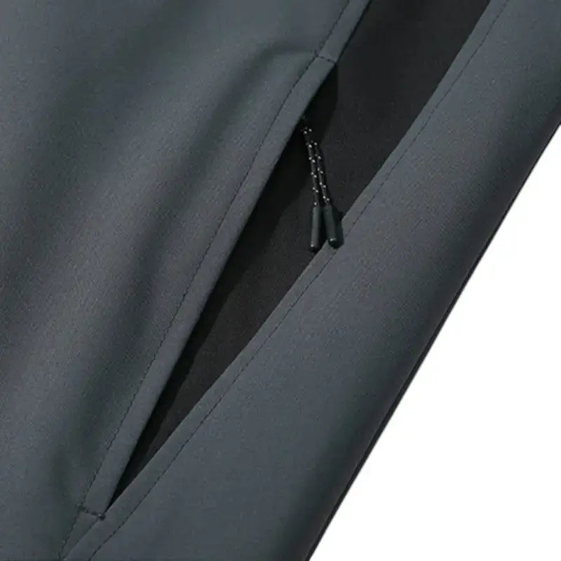 Veste randonnée grise imperméable