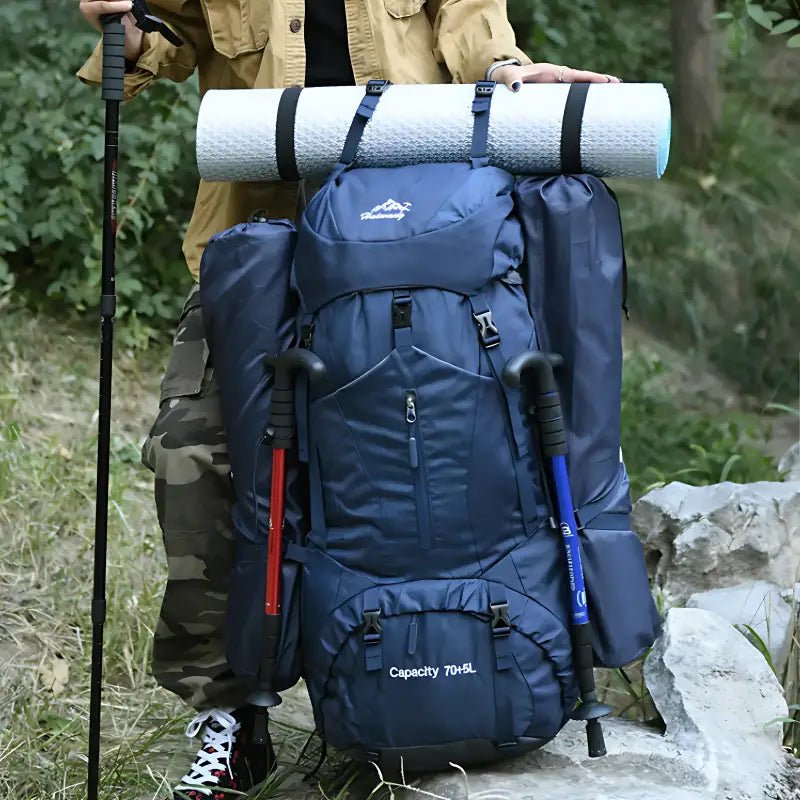 Sac à dos randonnée 75l femme grande capacité