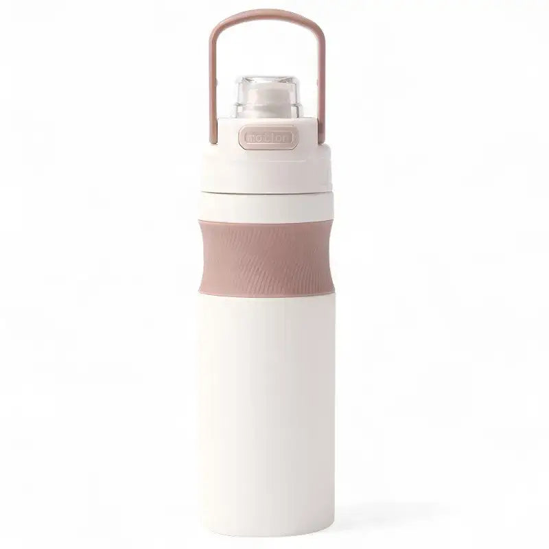 Gourde isotherme paille colorée lifestyle