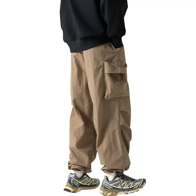 Pantalon trekking désert nylon ample