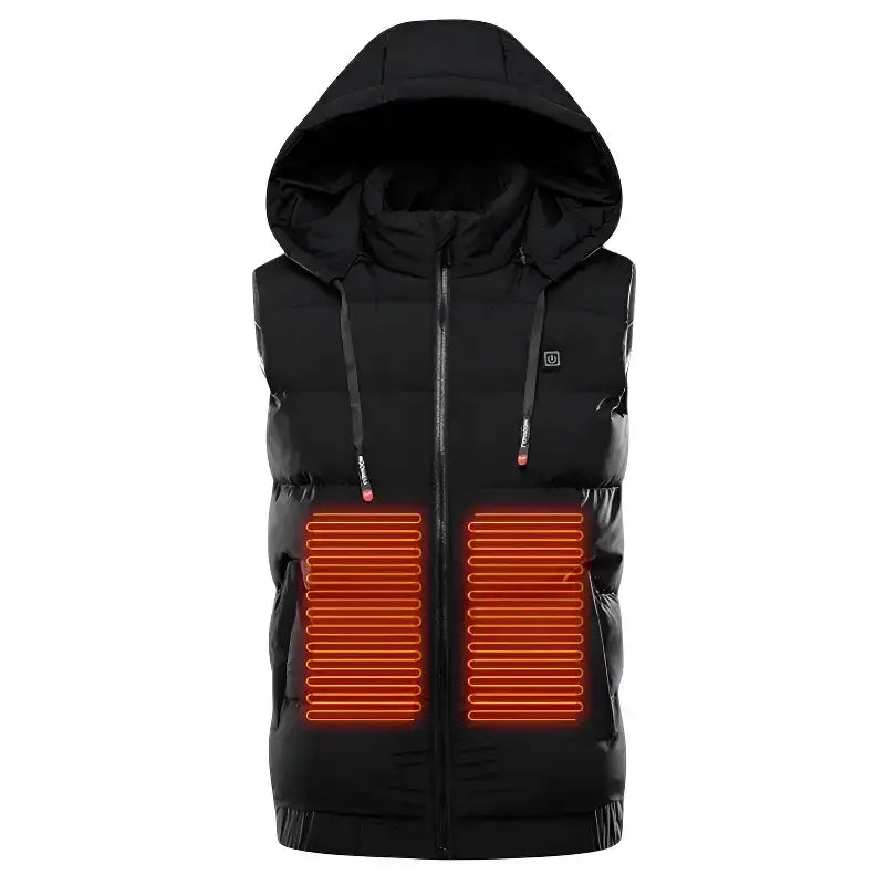 Gilet chauffante homme avec batterie