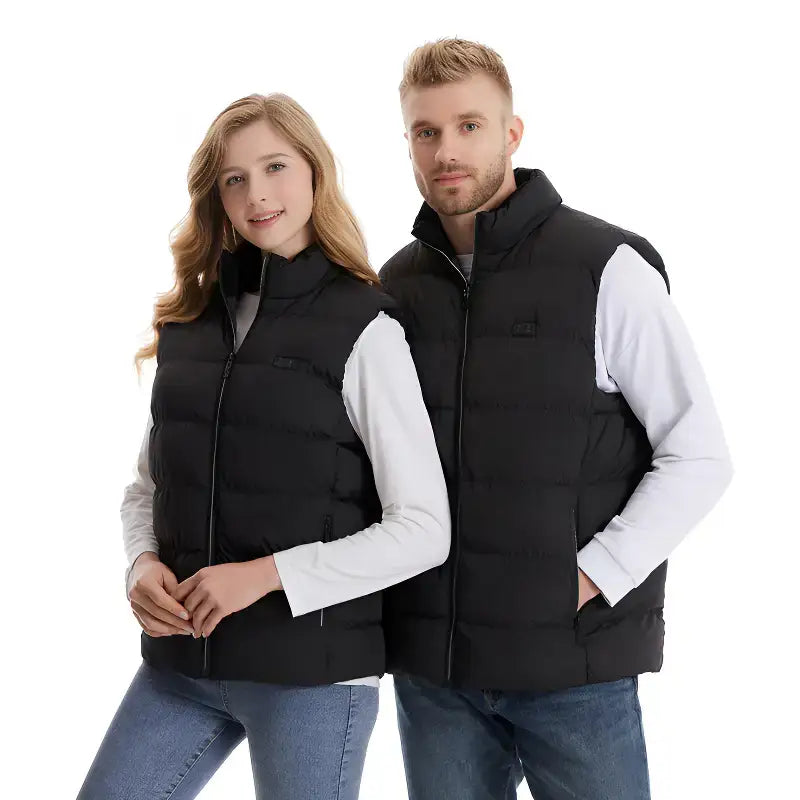 Gilet chauffant homme grande taille