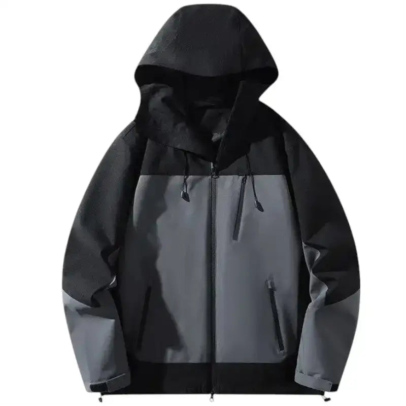 Veste homme bicolore streetwear hiver