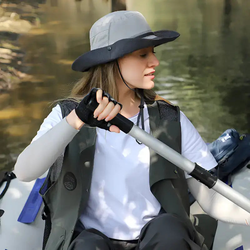 Chapeau randonnée femme anti-uv fonctionnel