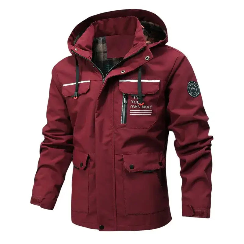 Veste homme randonnée aventure technique