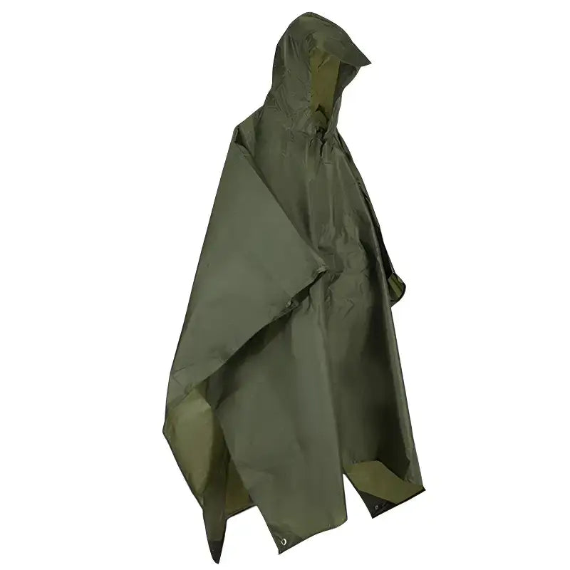 Poncho militaire vert olive