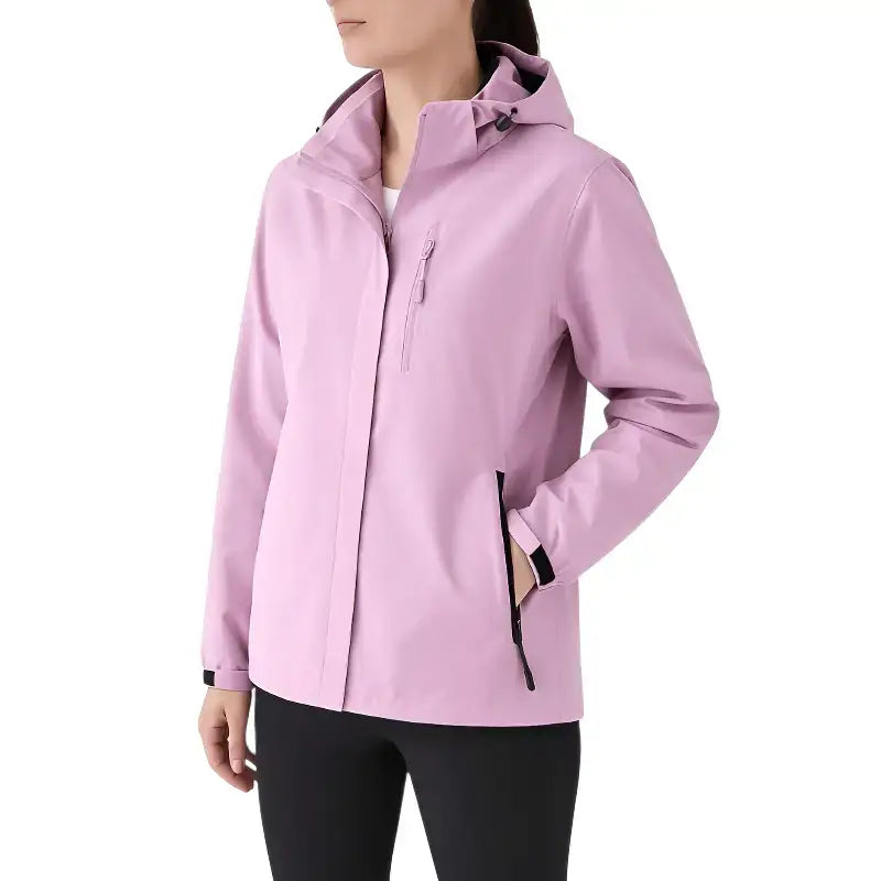 Veste randonnée femme capuche coupe-vent