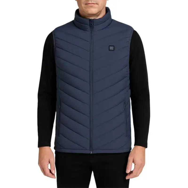 Gilet chauffant homme grande taille polyvalent