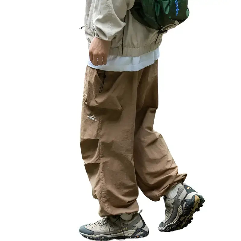 Pantalon trekking désert nylon ample