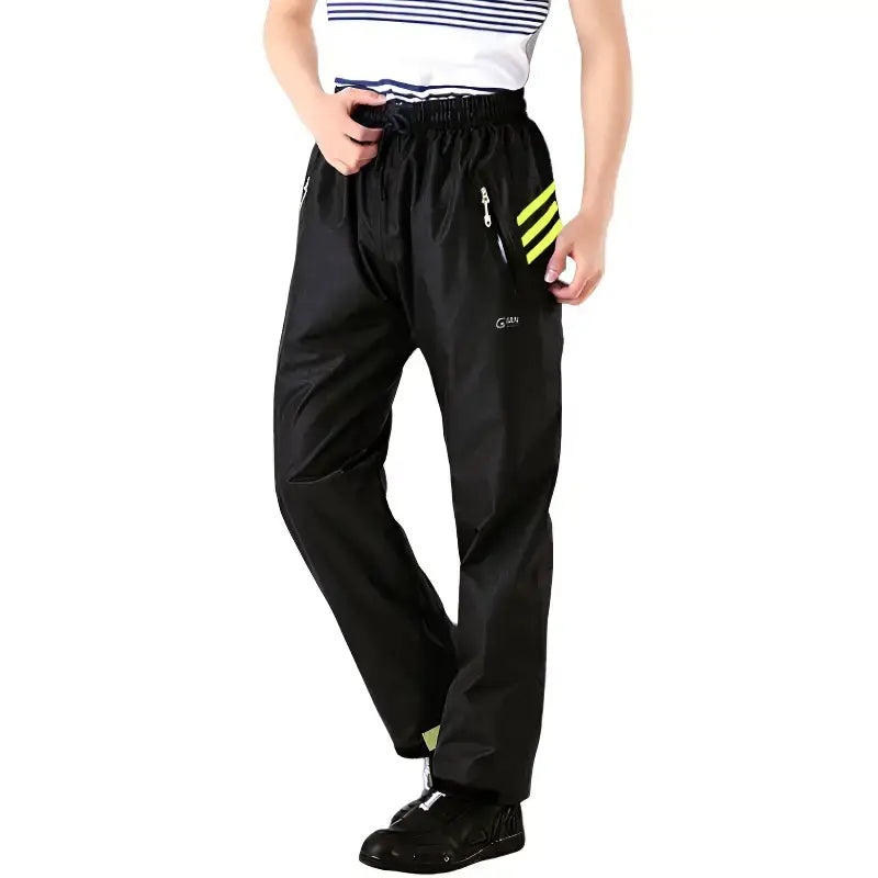 Pantalon pluie épais pvc homme