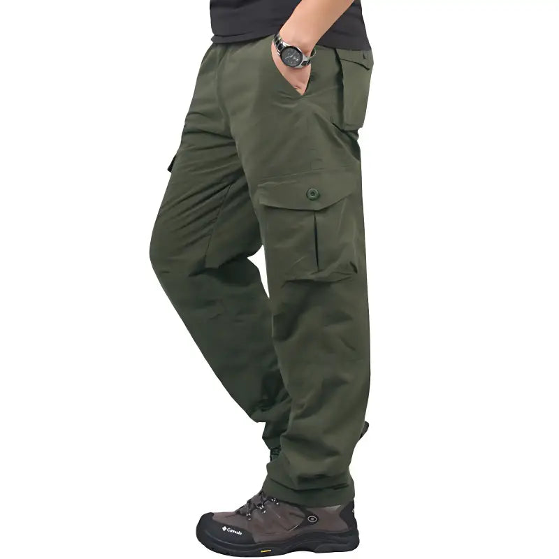 Pantalon cargo trekking hiver robuste