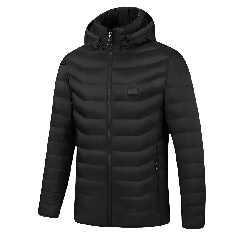 Doudoune chauffante femme noire polyvalente