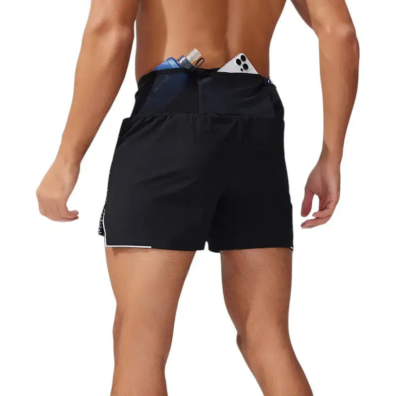 Short homme randonnée respirant technique