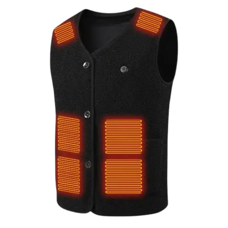 Gilet chauffante homme sans manche performant