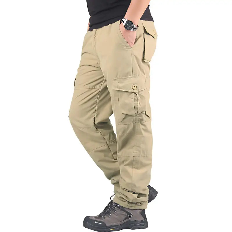 Pantalon cargo trekking hiver robuste