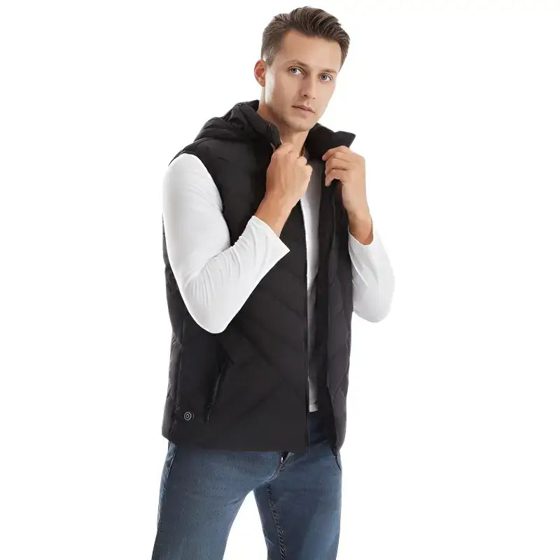 Gilet chauffant homme outdoor trekking