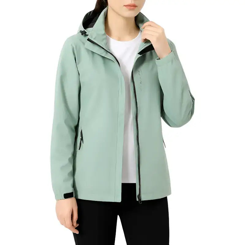 Veste randonnée femme capuche coupe-vent