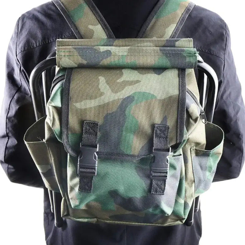 Sac a dos siège chasse camouflage