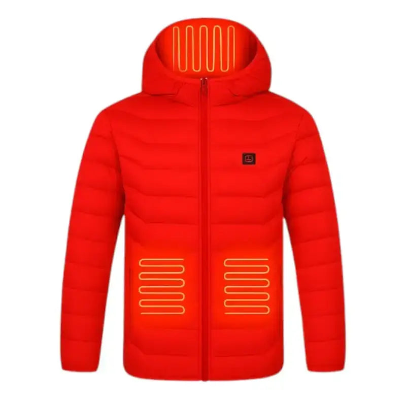Doudoune chauffante homme nylon polyester