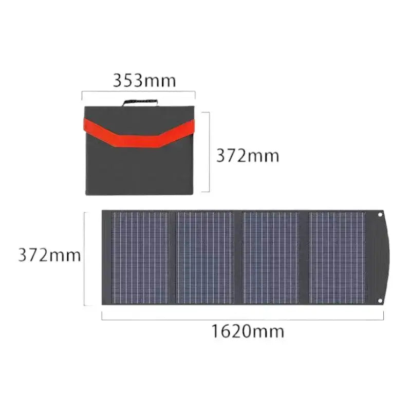 Panneau solaire randonnée plein air