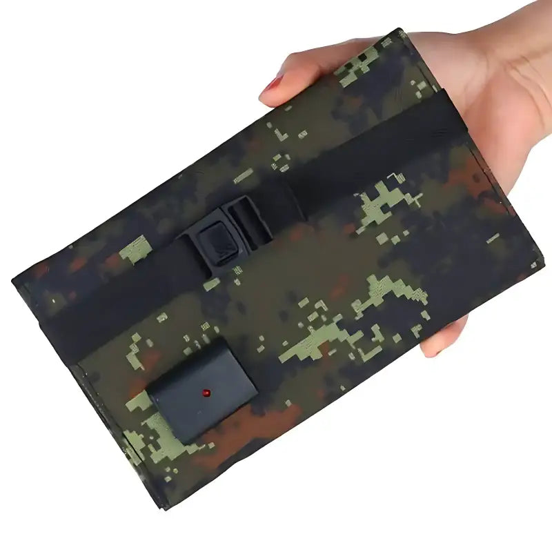 Panneau solaire camouflage 10w randonnée