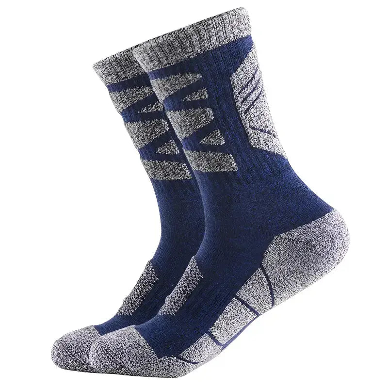 Pack 5 chaussettes randonnée coton mixte