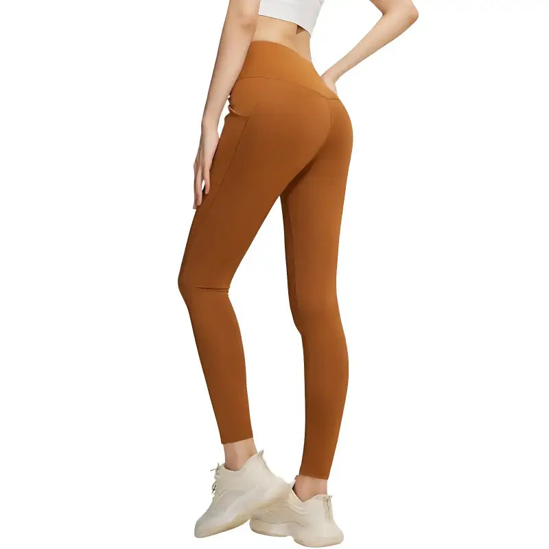 Legging randonnée femme avec poches latérales