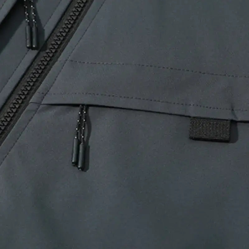 Veste randonnée grise imperméable