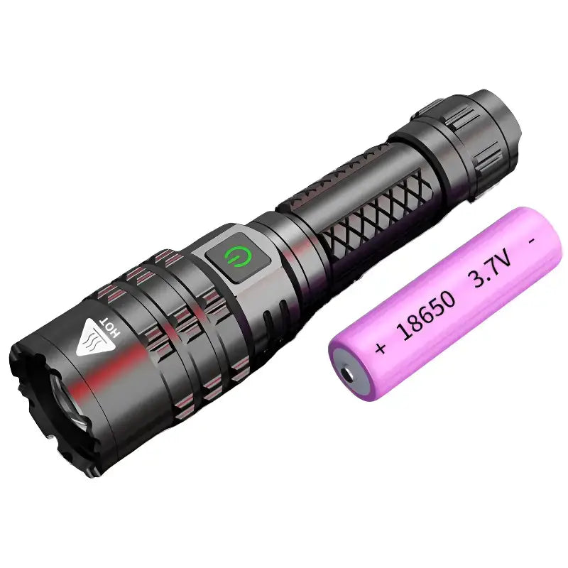Lampe torche led rechargeable tactique