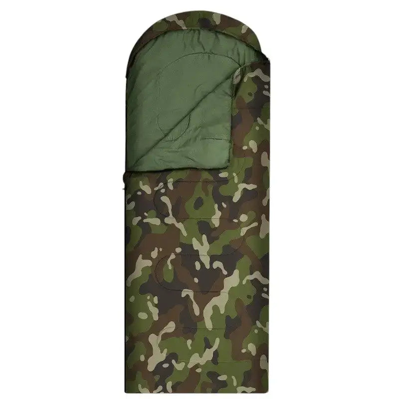 Sac de couchage trek camouflage standard
