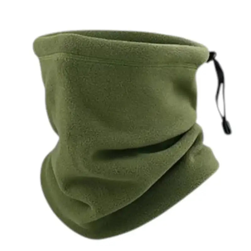 Tour de cou polaire noir militaire