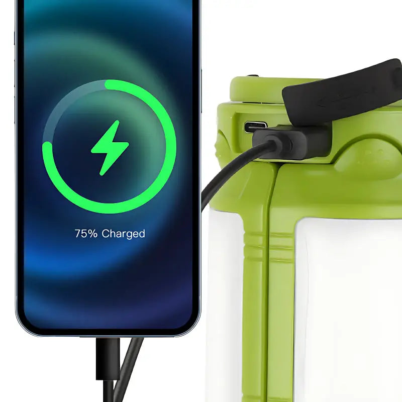 Lampe de camping rechargeable powerbank