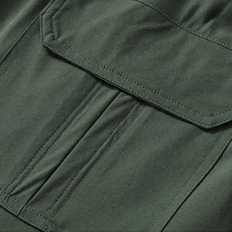 Pantalon trekking vert polyvalent