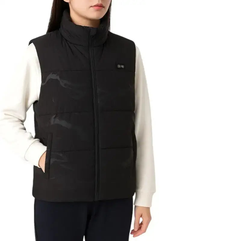 Gilet chauffant homme camouflage