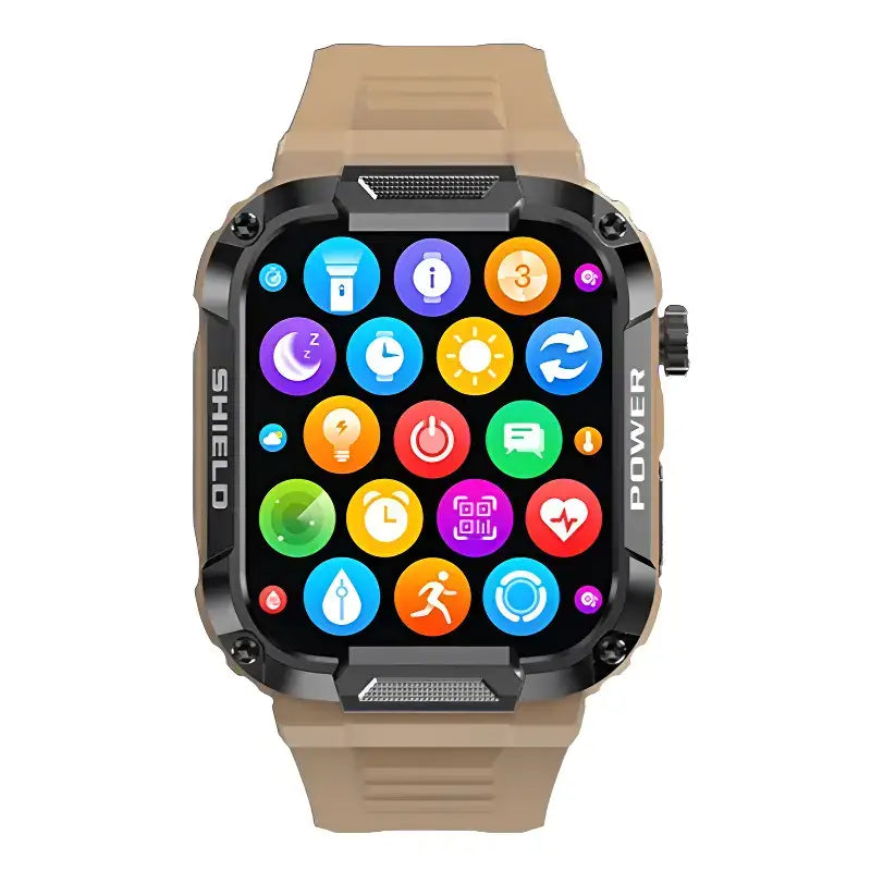 Montre sport homme robuste étanche quotidien