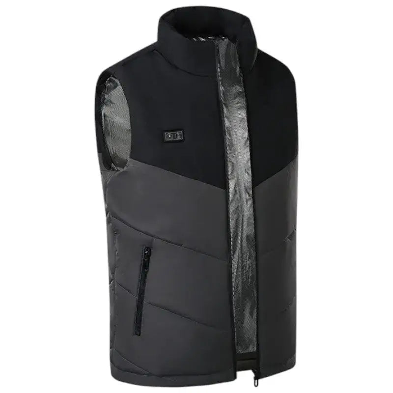 Gilet chauffant noir batterie requise