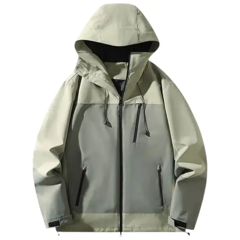 Veste homme bicolore streetwear hiver