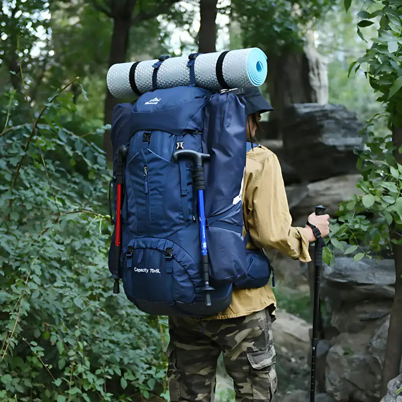 Sac à dos randonnée 75l femme grande capacité