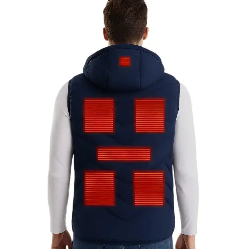 Gilet chauffant homme outdoor trekking