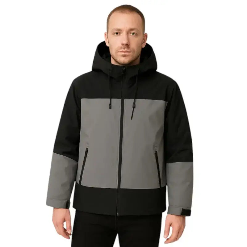 Veste randonnée homme 3 en 1 polaire amovible