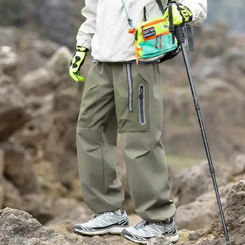 Pantalon trekking ample respirant