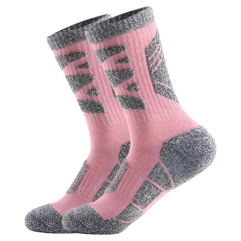 Pack 5 chaussettes randonnée épaisses mixte