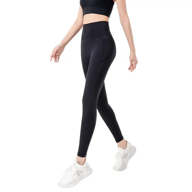 Legging randonnée femme avec poches latérales