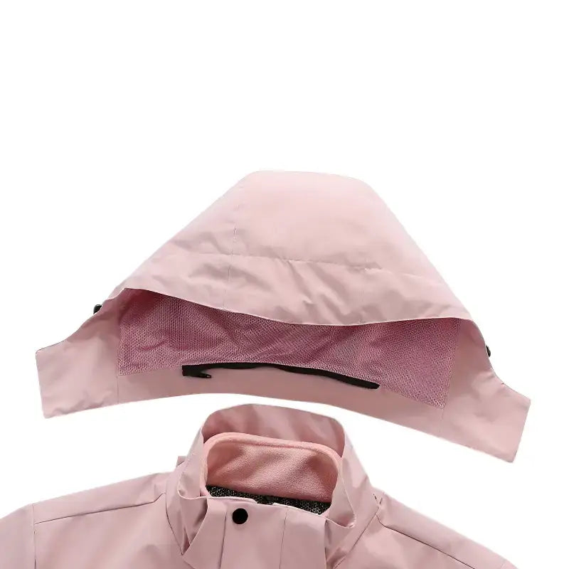 Veste randonnée chaude coloris pastel