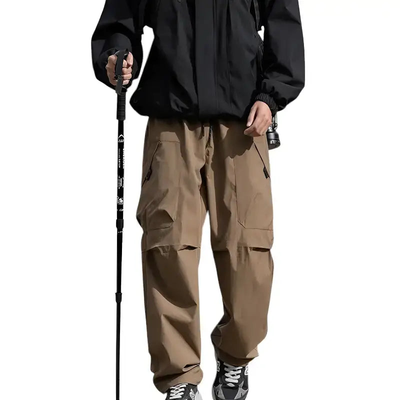 Pantalon cargo trekking hiver doublure polaire